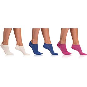 BAMBUS AIR LADIES IN-SHOE SOCKS 3x